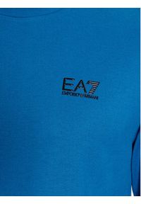 EA7 Emporio Armani Bluza 8NPM52 PJ05Z 1584 Niebieski Regular Fit. Kolor: niebieski. Materiał: bawełna #3