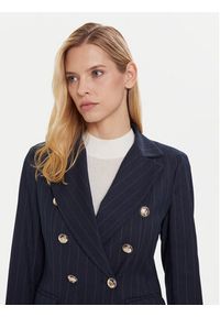 Maryley Marynarka 25IB139/M17 Granatowy Regular Fit. Kolor: niebieski. Materiał: syntetyk #3