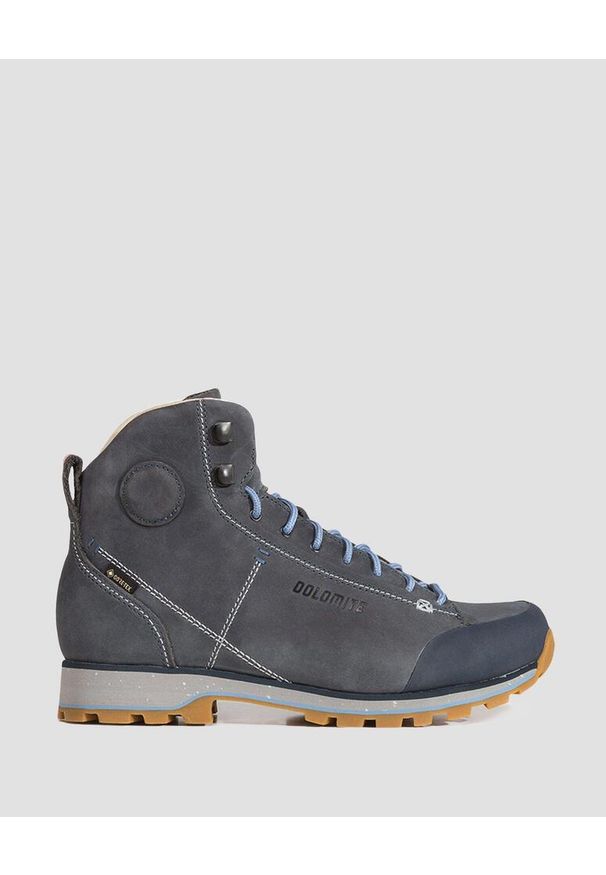 Buty trekkingowe damskie Dolomite Cinquantaquattro High FG Evo GTX. Wysokość cholewki: za kostkę. Zapięcie: sznurówki. Kolor: niebieski. Materiał: materiał. Szerokość cholewki: normalna