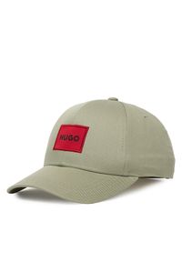 Hugo - Czapka z daszkiem HUGO. Kolor: zielony #1