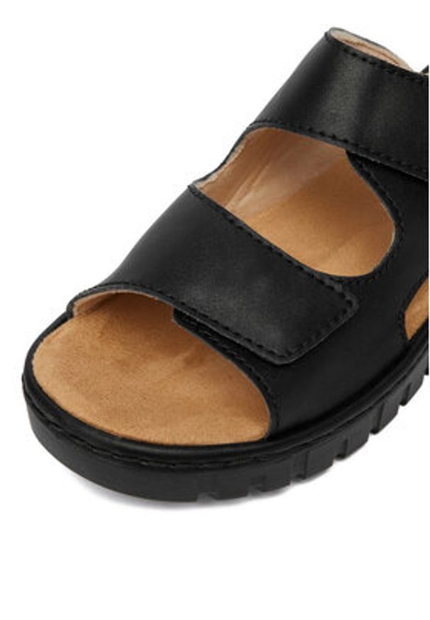 Rieker Klapki CEO-V1392-00 Czarny. Kolor: czarny. Materiał: materiał