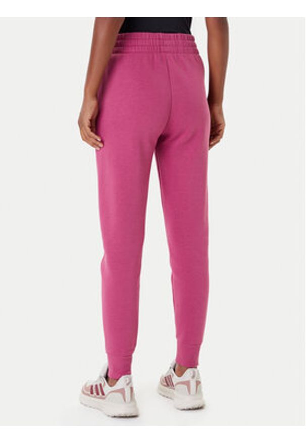 Under Armour Spodnie dresowe Ua Rival 1379438 Różowy Loose Fit. Kolor: różowy. Materiał: bawełna