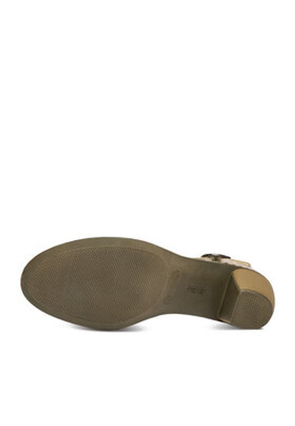 Rieker Półbuty CEO-40902-90 Złoty. Kolor: złoty. Materiał: syntetyk, skóra