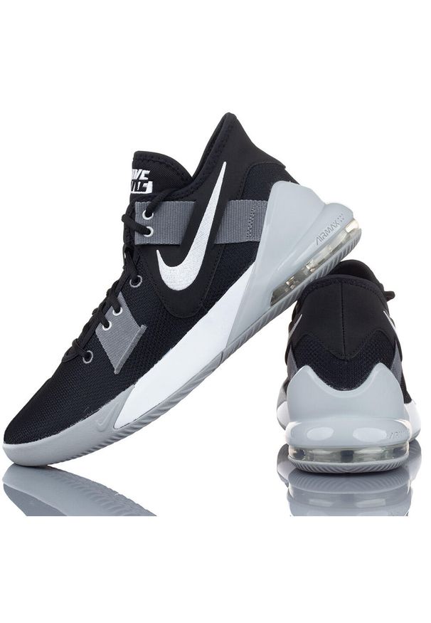 Buty Sportowe Męskie Nike Air Max Impact 2. Okazja: na co dzień. Kolor: czarny. Model: Nike Air Max. Sport: fitness