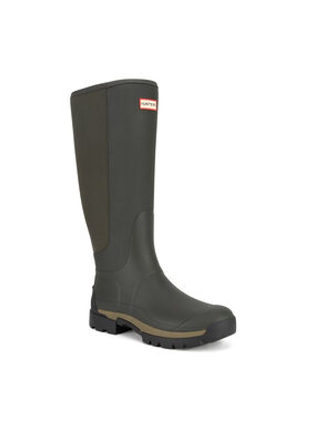 Hunter Kalosze MFT9079NRE-DOV-M Khaki. Kolor: brązowy. Materiał: kauczuk