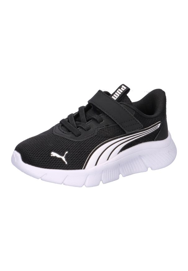 Puma - Buty na co dzień dziecięce PUMA FLEXFOCUS na rzepy. Okazja: na co dzień. Zapięcie: rzepy. Kolor: czarny. Sport: bieganie