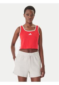 Adidas - adidas Top Stadium KB4964 Czerwony Slim Fit. Kolor: czerwony. Materiał: bawełna #1
