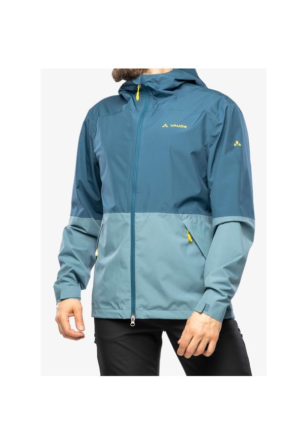 Kurtka przeciwdeszczowa męska Vaude Neyland 2.5L Jacket. Kolor: zielony