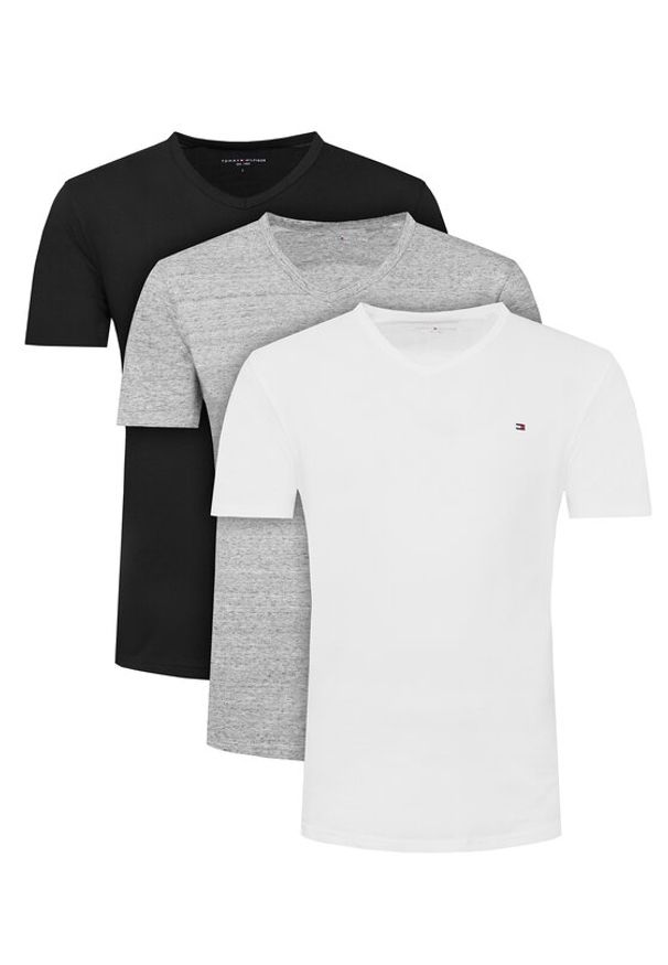 TOMMY HILFIGER - Tommy Hilfiger Komplet t-shirtów UM0UM03637 Kolorowy Regular Fit. Materiał: bawełna. Wzór: kolorowy