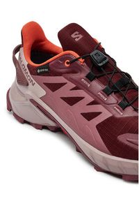 salomon - Salomon Buty do biegania Supercross 4 Gore-Tex L47594500 Fioletowy. Kolor: fioletowy. Materiał: materiał. Technologia: Gore-Tex #5