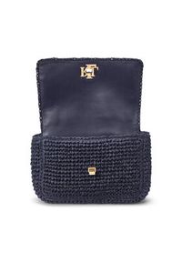 Lauren Ralph Lauren - LAUREN RALPH LAUREN Torebka Woven Straw Medium Sophee Shoulder Bag 431920043005 Granatowy. Kolor: niebieski