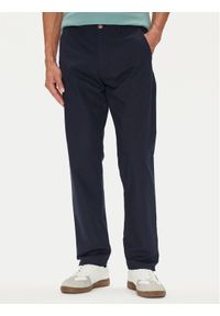 U.S. Polo Assn. Chinosy MUP3610 Granatowy Slim Fit. Kolor: niebieski. Materiał: bawełna