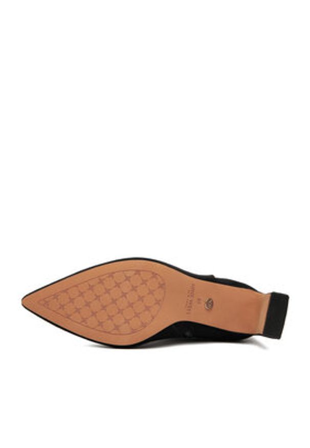 Nine West Botki CEO-LAMIA-01 Czarny. Kolor: czarny. Materiał: materiał