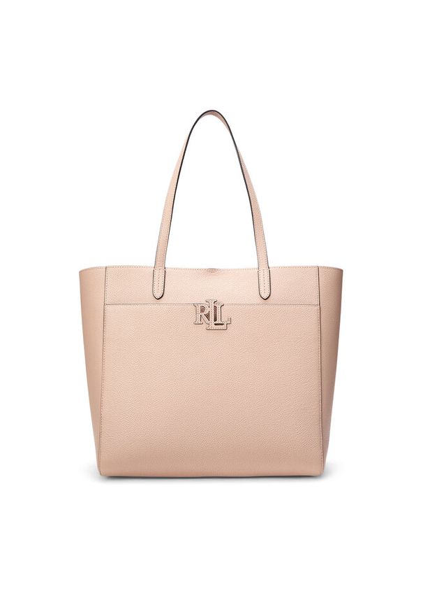 Lauren Ralph Lauren - Torebka LAUREN RALPH LAUREN. Kolor: różowy