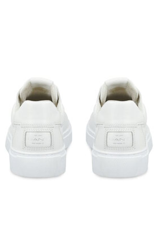 GANT - Gant Sneakersy 31631021 Biały. Kolor: biały. Materiał: skóra