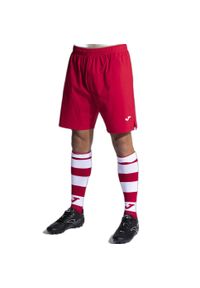Szorty Piłkarskie Joma Eurocopa III Czerwone L - Lekkie i Oddychające. Kolor: czerwony. Materiał: poliester. Sport: piłka nożna #2