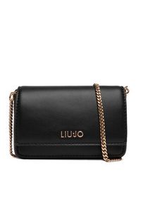 Liu Jo Torebka AA6229 E0958 Czarny. Kolor: czarny. Materiał: skórzane #4