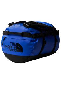 Torba The North Face Base Camp Duffel S 0A52ST53S1 - granatowa. Kolor: niebieski. Materiał: nylon. Wzór: paski