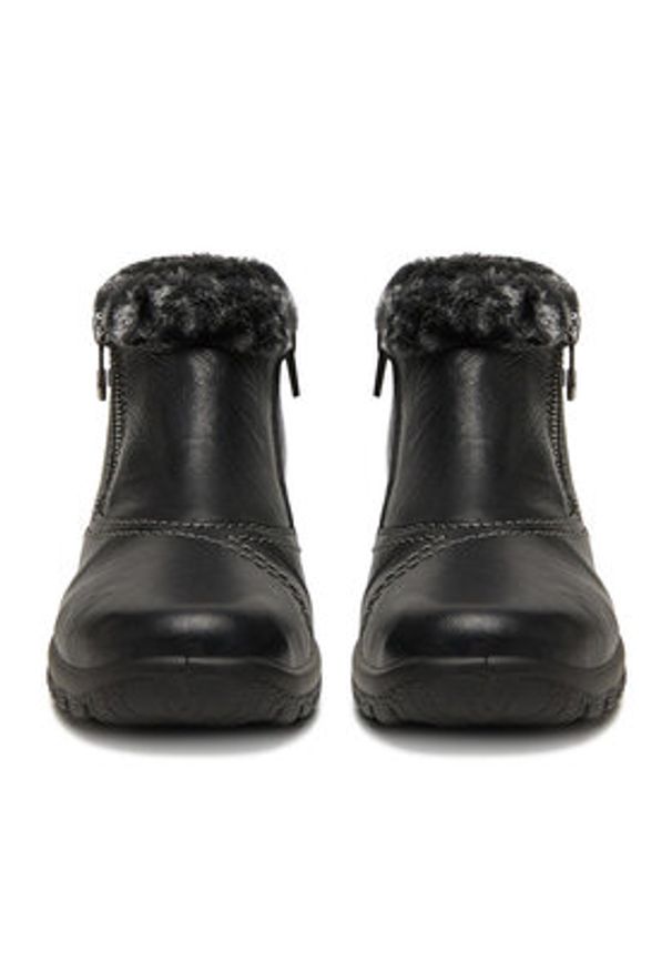 Rieker Botki CEO-L7172-00 Czarny. Kolor: czarny. Materiał: syntetyk, materiał