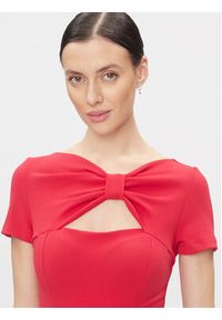 Rinascimento Sukienka koktajlowa CFC0115348003 Różowy Slim Fit. Kolor: różowy. Materiał: syntetyk. Styl: wizytowy #4