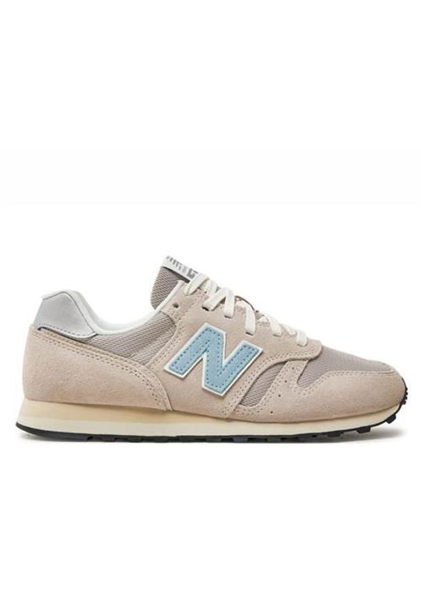 Buty do chodzenia damskie New Balance Nb 373. Zapięcie: sznurówki. Kolor: beżowy. Materiał: syntetyk, tkanina, materiał. Szerokość cholewki: normalna. Model: New Balance 373. Sport: turystyka piesza