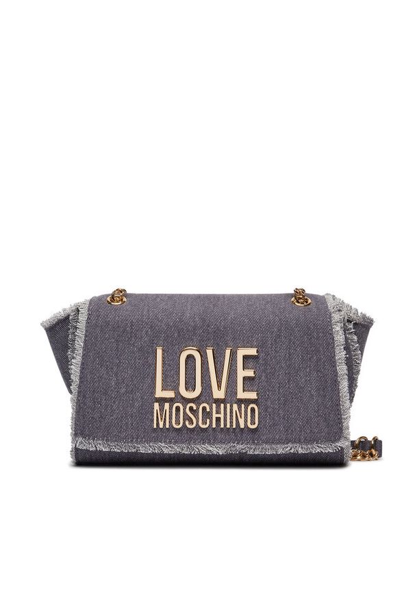 Love Moschino - Torebka LOVE MOSCHINO. Kolor: niebieski