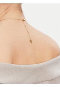 Guess Naszyjnik JUBN05 100JW Złoty. Materiał: metalowe. Kolor: złoty