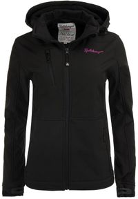 ZEAGLE - Glemo Spitsbergen Damska kurtka softshell 3-warstwowa, czarna. Kolor: czarny. Materiał: softshell. Sport: turystyka piesza #2