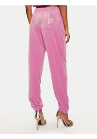 Juicy Couture Spodnie dresowe Lilian JCWB121093 Różowy Regular Fit. Kolor: różowy. Materiał: syntetyk