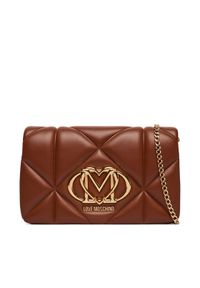 Love Moschino - LOVE MOSCHINO Torebka JC4043PP0OLC0300 Brązowy. Kolor: brązowy. Materiał: skórzane #1