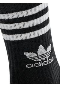 Adidas - adidas Zestaw 6 par wysokich skarpet unisex JE1829 Czarny. Kolor: czarny. Materiał: materiał