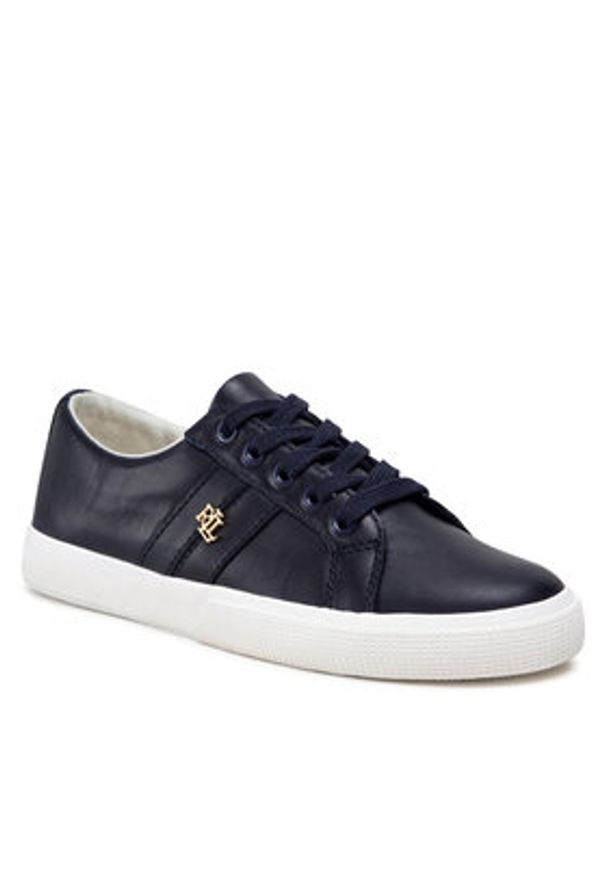 Lauren Ralph Lauren Tenisówki Janson II 802849533001 Granatowy. Kolor: niebieski. Materiał: skóra