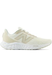 Buty damskie New Balance Fresh Foam Arishi v4 WARISYS4 – beżowe. Okazja: na co dzień. Kolor: beżowy. Materiał: materiał, syntetyk. Szerokość cholewki: normalna. Sport: fitness