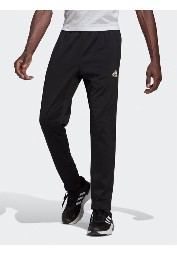 Adidas - adidas Spodnie dresowe AEROREADY Game and Go Small Logo Tapered Joggers HL2180 Czarny Regular Fit. Kolor: czarny. Materiał: syntetyk, dresówka