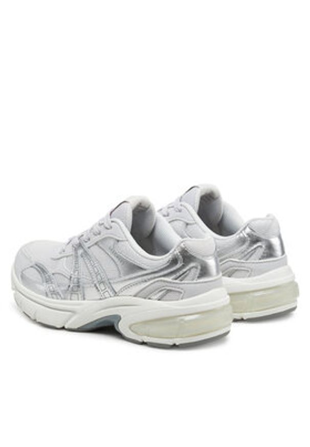 skechers - Skechers Sneakersy Shadow - Stellar 90 177357/GRY Szary. Kolor: szary. Materiał: skóra