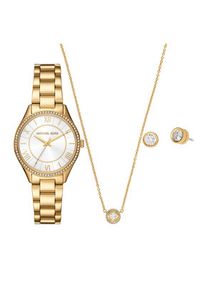 Michael Kors Zegarek Lauryn MK4849SET Złoty. Kolor: złoty