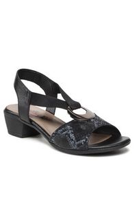 Go Soft Sandały WI23-BETTY-06 Czarny. Kolor: czarny. Materiał: skóra #5