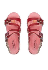 Laura Vita Sandały Beclindao 20 Czerwony. Kolor: czerwony. Materiał: skóra #2