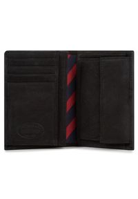 TOMMY HILFIGER - Tommy Hilfiger Duży Portfel Męski Johanson N/S Wallet W/Coin Pocket AM0AM00664 Czarny. Kolor: czarny