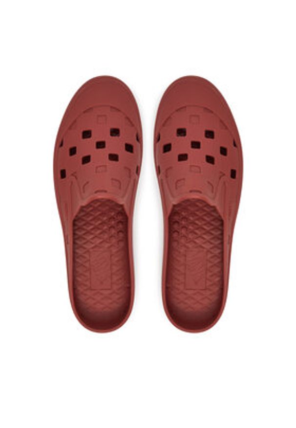 Vans Klapki MTE Slip-On Mule TRKVN000CW8DKR1 Bordowy. Kolor: czerwony
