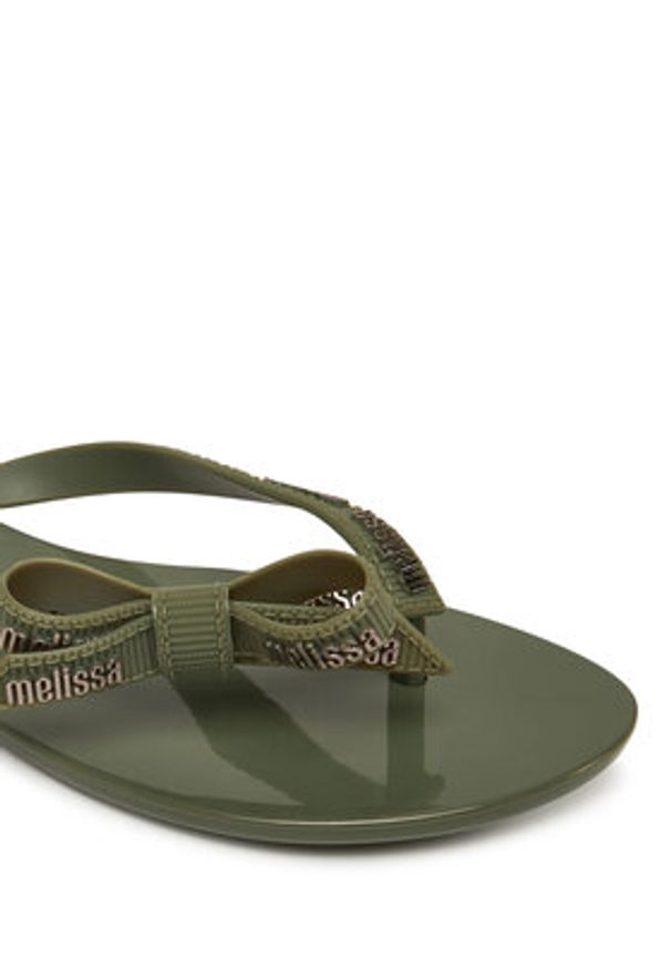 melissa - Melissa Japonki Melissa Harmonic M Lover Ad 35797 Zielony. Kolor: zielony