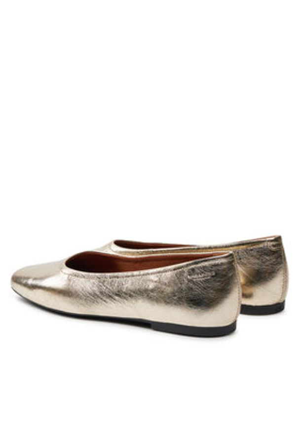 Vagabond Shoemakers - Vagabond Baleriny Jolin 5508-083-81 Złoty. Kolor: złoty. Materiał: skóra