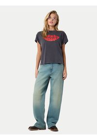 Noisy may - Noisy May T-Shirt 27030135 Szary Regular Fit. Kolor: szary. Materiał: bawełna