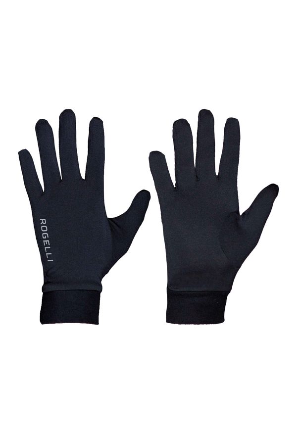 ROGELLI - Rękawiczki sportowe męskie Rogelli Oakland. Kolor: czarny. Sport: bieganie