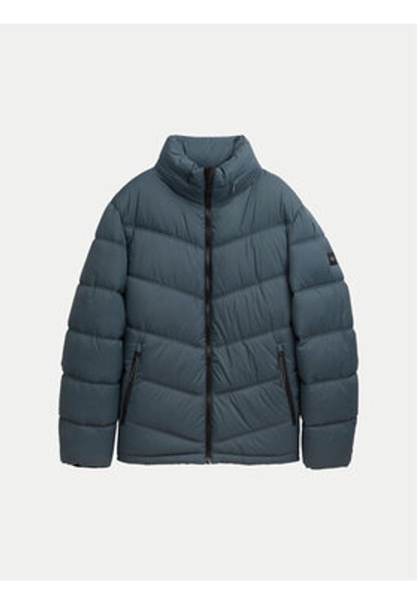 Tom Tailor Kurtka zimowa 1043822 Niebieski Regular Fit. Kolor: niebieski. Materiał: syntetyk. Sezon: zima