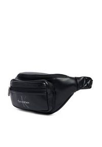 Calvin Klein Nerka Bold Logo Webbing LV04D3419G Czarny. Kolor: czarny. Materiał: skóra #5