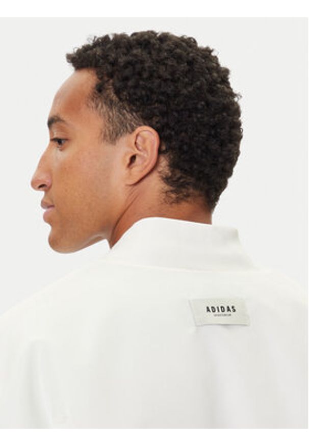 Adidas - adidas Kurtka bomber Stadium JX5638 Biały Loose Fit. Kolor: biały. Materiał: syntetyk