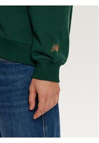 New Balance Bluza WT43553 Zielony Oversize. Kolor: zielony. Materiał: bawełna