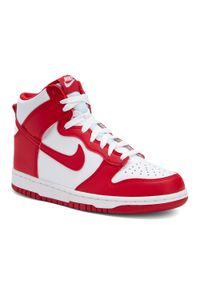 Buty Nike Dunk High. Kolor: czerwony