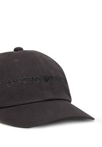 Emporio Armani Czapka z daszkiem EM001319 AF14032 U8168 Czarny. Kolor: czarny. Materiał: bawełna #3